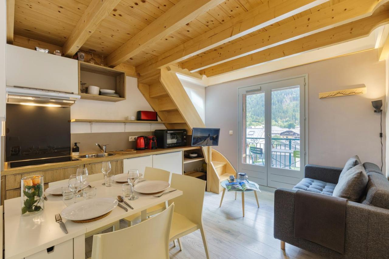 Central Duplex Apartment - Blanc Neige - Happy Rentals Chamonix Exteriér fotografie
